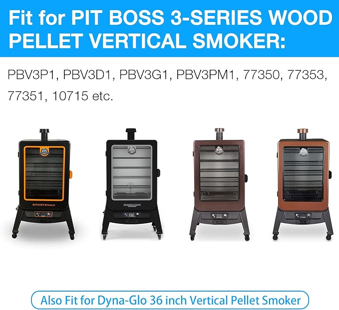 Smoker Cover for Pit Boss 3 Series Vertical Grill PBV3P1 PBV3D1 PBV3G1 Outdoor - Image 5
