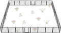 FXW Garden Fence Outdoor for The Yard – 24in x 60.9ft Heavy Duty Metal Animal by FXW