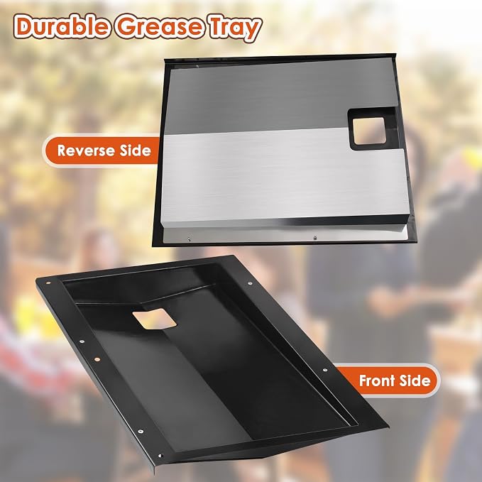 69803 Grease Tray for Weber Spirit 210 and 220, Drip Pan Tray for Weber Spirit - Image 7