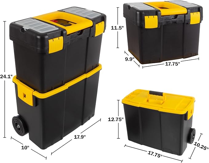 Portable Tool Box with Wheels - Image 4