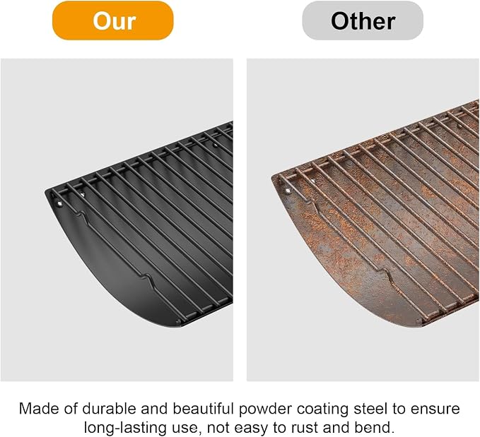 23" to 34" Adjustable Ash Pan for Charcoal Grill Chargriller 1224 1324 2121 - Image 4