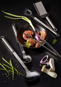 Tongs with Silicone Tips, Stainless Steel, 12.6-Inch