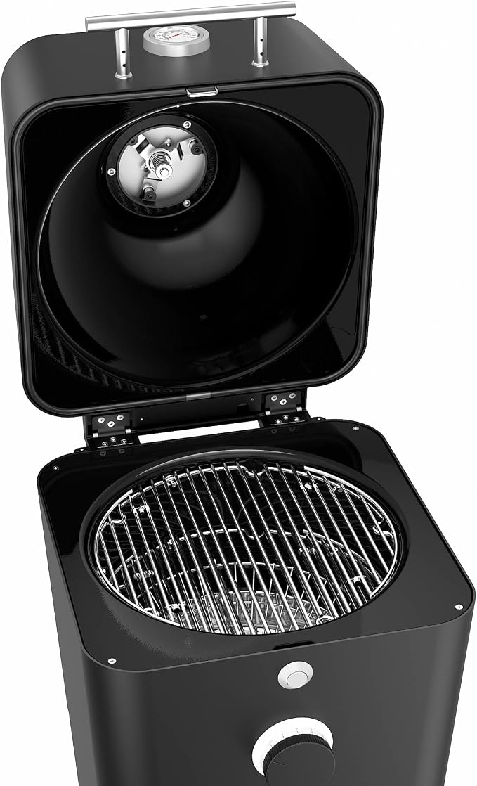 Everdure 18 Inch Cast Aluminum Kamado Grill W/Stand - Image 4