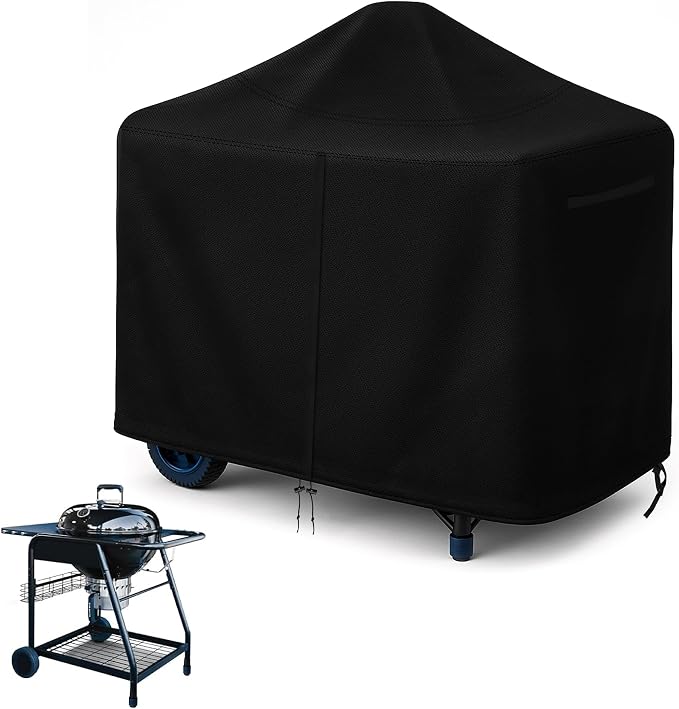 Charcoal Grills Cover for SNS Grills 22", 420D Heavy Duty Water-Resistant BBQ by Yunzuiyue