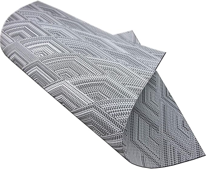Elegant Placemats Set of 6, Plastic Heat-Resistant Non-Slip Vinyl Place Mats - Image 3