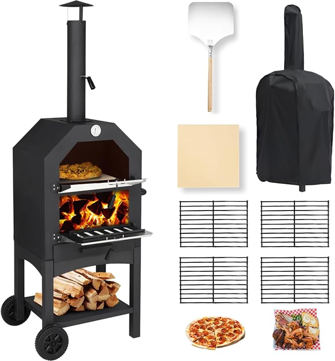Outdoor Pizza Oven, Wood Fired Pizza Oven by Unknown