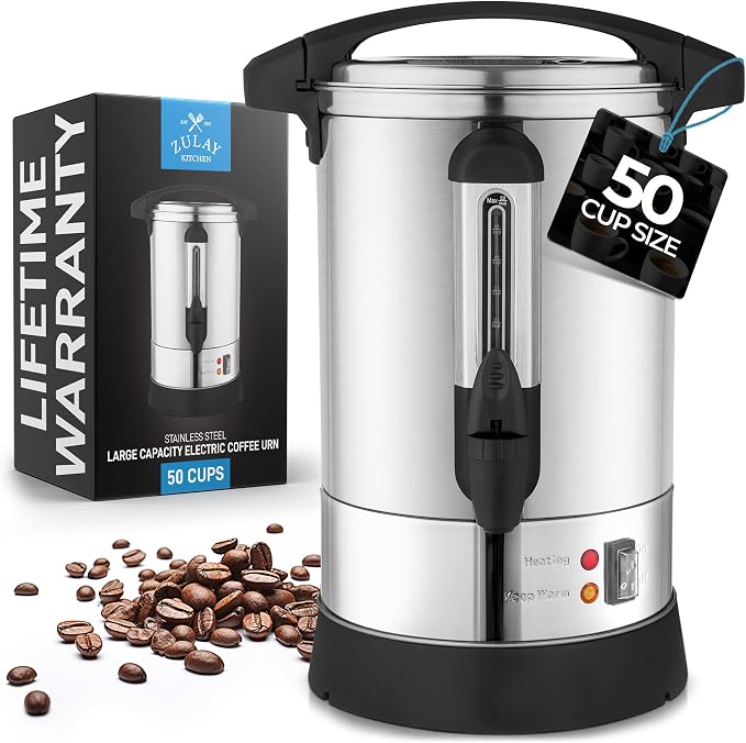 Zulay Kitchen Commercial Grade Coffee Maker Hot Water Urn by ZulayKitchen