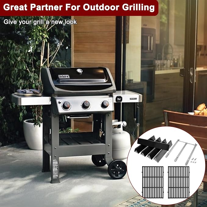 Hiorucet 7638 Grill Grates 7636 Flavorizer Bars 69787 Grill Burners - Image 9