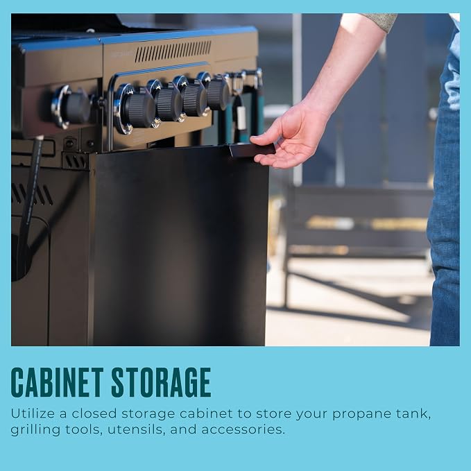 Charbroil Performance Series 4-Burner Gas Grill Cabinet - Image 8