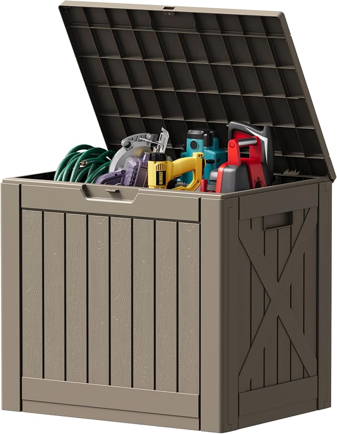Devoko 40 Gallon Deck Box Outdoor Storage Box Waterproof by DEVOKO