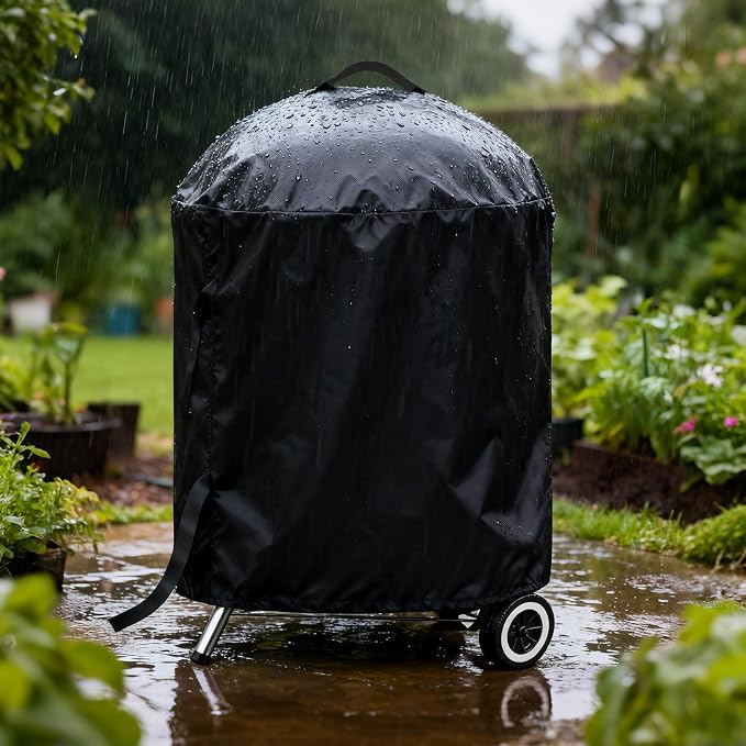LBTING Grill Cover, 26-inch Heavy Duty 300D Oxford Waterproof Windproof UV - Image 9