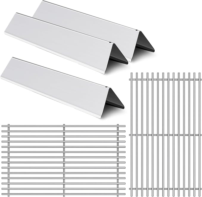 17.5” Grill Grates Replacement for 7637 7635 Weber Spirit I Spirit II E-210 by Folocy
