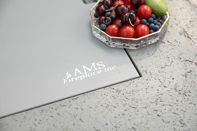 AMS Fireplace | Powder Coated Fire Pit Burner Lid - Image 4