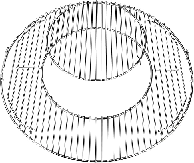 Grill Grates Replacement for Weber 8835, 22.5 inch Charcoal Grills, Master-Touch by WelcometoFlameDuty