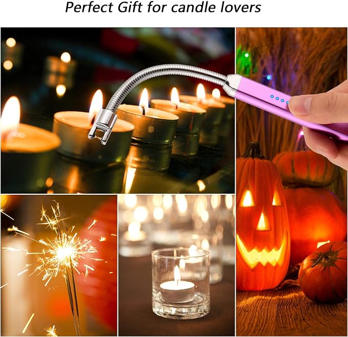 MEIRUBY Electric Candle Lighter, Birthday Christmas Stocking Stuffers Gifts - Image 6