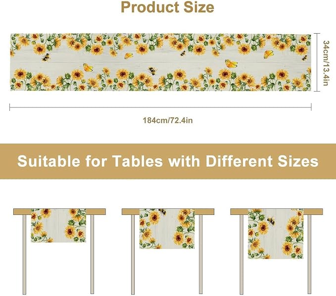 Sunflower Table Runner - Image 6