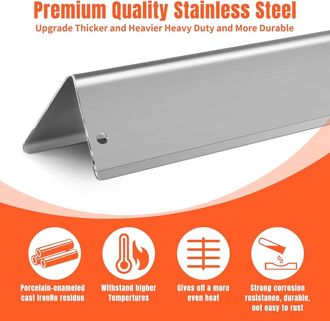 Stainless Steel Grill Flavorizer Bar Heat Plates - Image 5