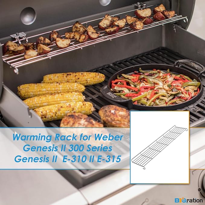 66044 Warming Rack for Weber Genesis II 300 Grill Parts Genesis ii E-310 ii - Image 7