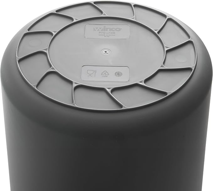 Winco PTC-10G Round Trash Can, 10 Gallon - Image 10