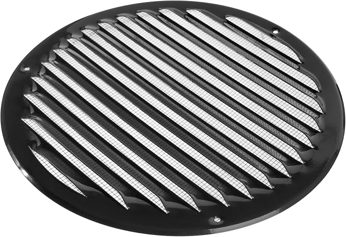Vent Systems 8" Inch Black Round Soffit Vent Cover - Image 8