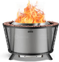 29” Large Capacity Smokeless Fire Pit by Panovue