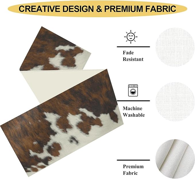 Cow Print Table Runner - Image 5