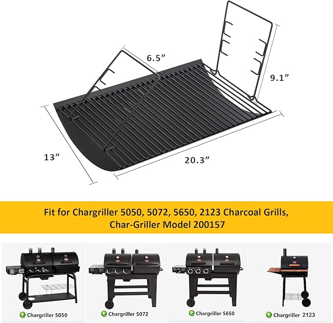 20inch Charcoal Ash Pan Replacement Parts - Image 4