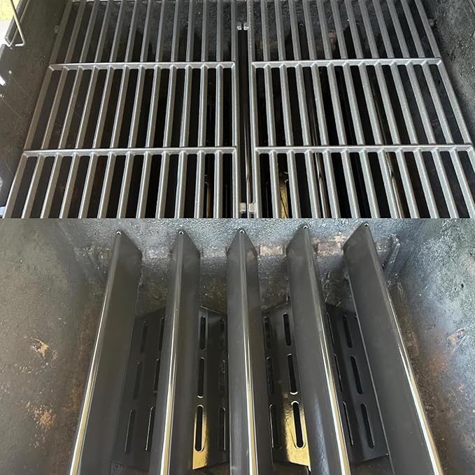 Genesis 300 E-310 Parts 7524 Grill Grate 7621 Flavorizer Bars Heat Deflectors - Image 7