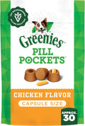 Greenies Pill Pockets for Dogs Large Size, Soft Dog Treats, Chicken Flavor by GREENIES
