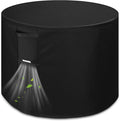 Fire Pit Cover Outdoor Round 32"D X 24"H Heavy-Duty Waterproof 600d Oxford by SHERBECK