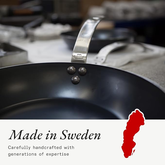 Griddle 17.5-Inch Pre-Seasoned Carbon Steel for Kettle Grills