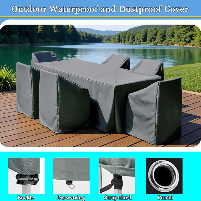 Custom Outdoor Waterproof Covers, Customized Furniture Protector Heavy-Duty - Image 2