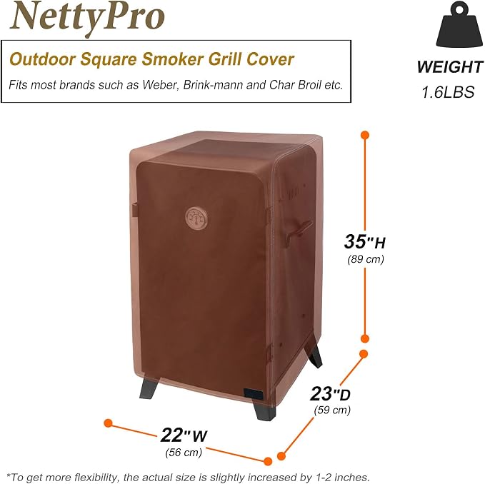 NetttyPro Electric Smoker Cover - Image 6