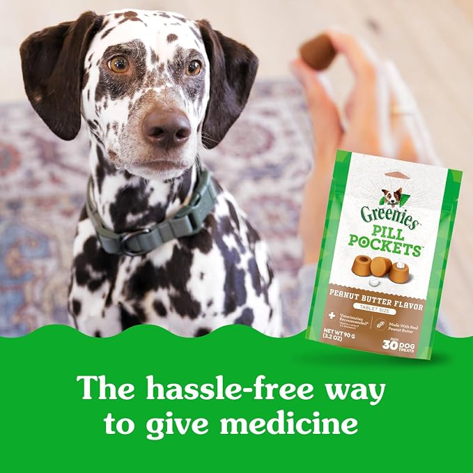 Greenies Pill Pockets for Dogs, Large Size Soft Dog Treats, Peanut Butter Flavor - Image 5