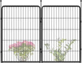 FXW Garden Fence Outdoor for The Yard – 40in x 4.5ft Heavy Duty Metal Animal by FXW
