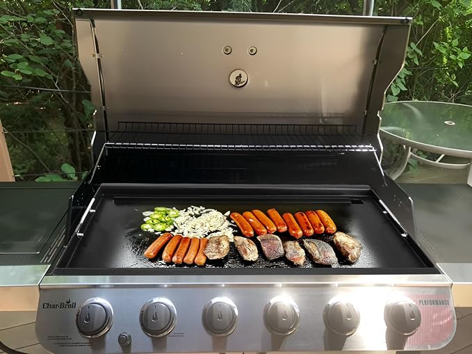 Full-Size Griddle Inserts for Charbroil Performance 6 Burner Grill, Flat Top - Image 6