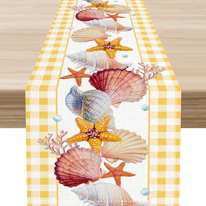 Coastal Table Runners by Unknown