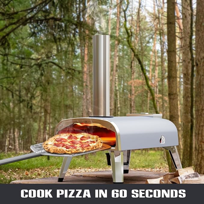 Outdoor Pizza Oven 12" Wood Pellet Pizza ovens - Image 3