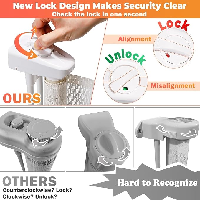 Retractable Baby Gates for Stairs - Image 8