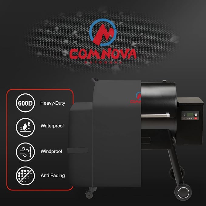 Comnova Grill Cover for Traeger Ironwood 885-600D Wood Pellet Smoker Cover for - Image 4