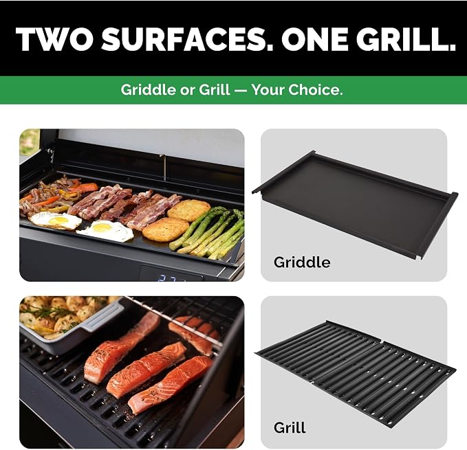 Turbo E XL Electric Grill, 1700W Infrared, Warming Rack and Probe, Apartment - Image 3