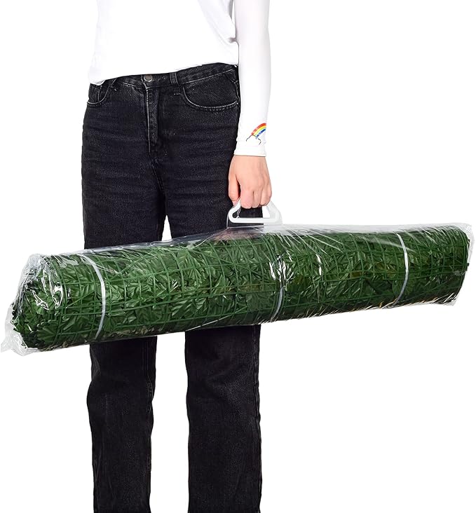 DearHouse Artificial Ivy Privacy Fence, 196.85x39.37inch Artificial Hedges - Image 5