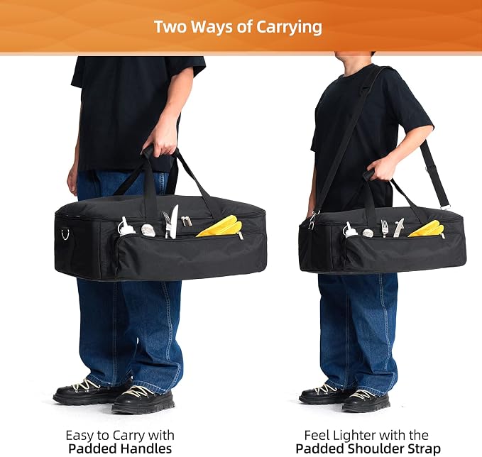 NOELIFE Carry Bag for Ooni Volt 12 Electric Pizza Oven - Image 7