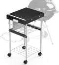 Grill Table Cart for Weber 22 inch Kettle 18in Charcoal Camping Carts for by Unknown