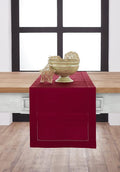 Solino Home Red Table Runner 36 Inches by SolinoHome
