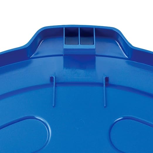 Global Industrial 55 Gallon Garbage Can Lid - Image 3