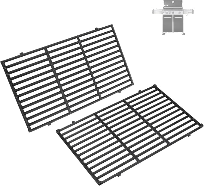7524 7528 19.5" Grill Grates for Weber Genesis 300 Series Genesis E310 E320 by BBQration
