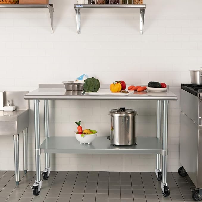 HARDURA Stainless Steel Table 24 x 72 Inches - Image 7