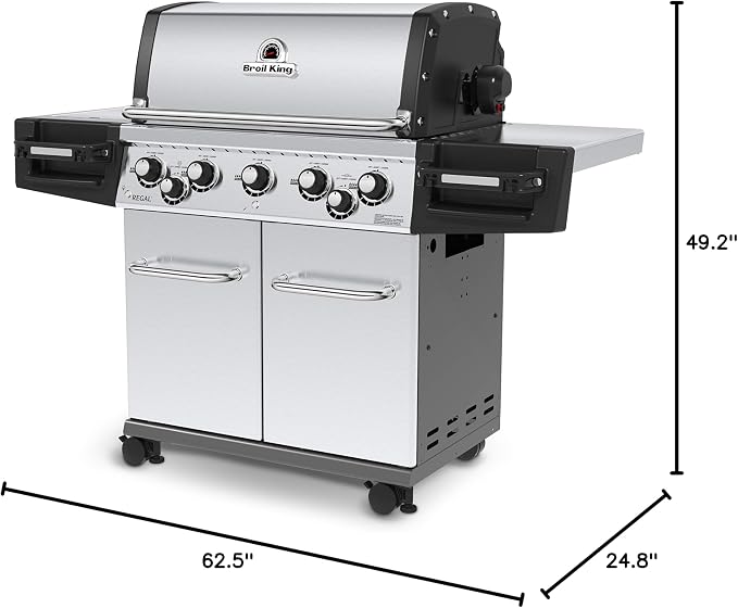 Broil King 958347 Regal S 590 Pro Natural Gas Grill, Stainless Steel - Image 18
