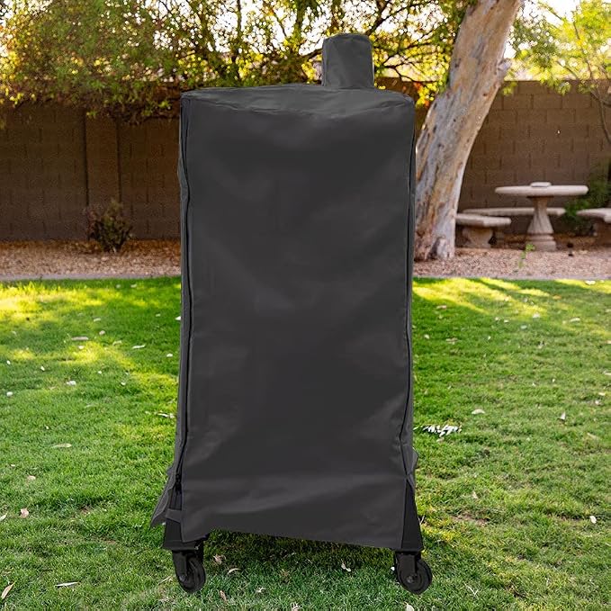 Grill Cover for Pit Boss Platinum Brunswick Wood Pellet Vertical Smoker - Image 7